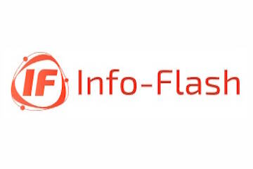 Logo du journal info-flash. Logo 