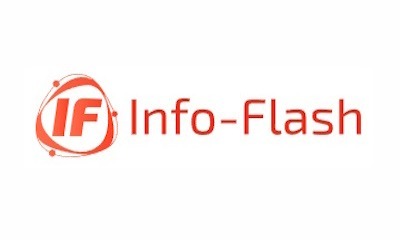 Logo du journal info-flash. Logo 