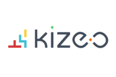 Logo Kizéo juste avant le nom 