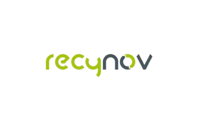 logo recynov gestion tri recyclage traitement déchets préservation de l'environnement