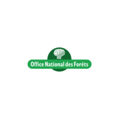 Logo Office National des forêts. Il est écrit 