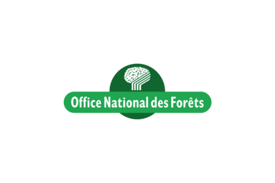 Logo Office National des forêts. Il est écrit 